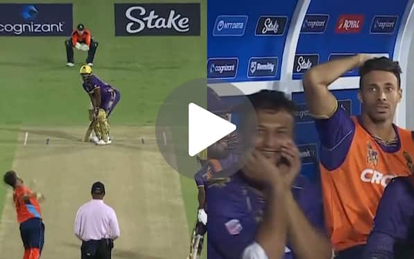 [Watch] Shakib Al Hasan ‘Awestruck’ As Russell Punishes Haris Rauf For A 108M Monstrous Six